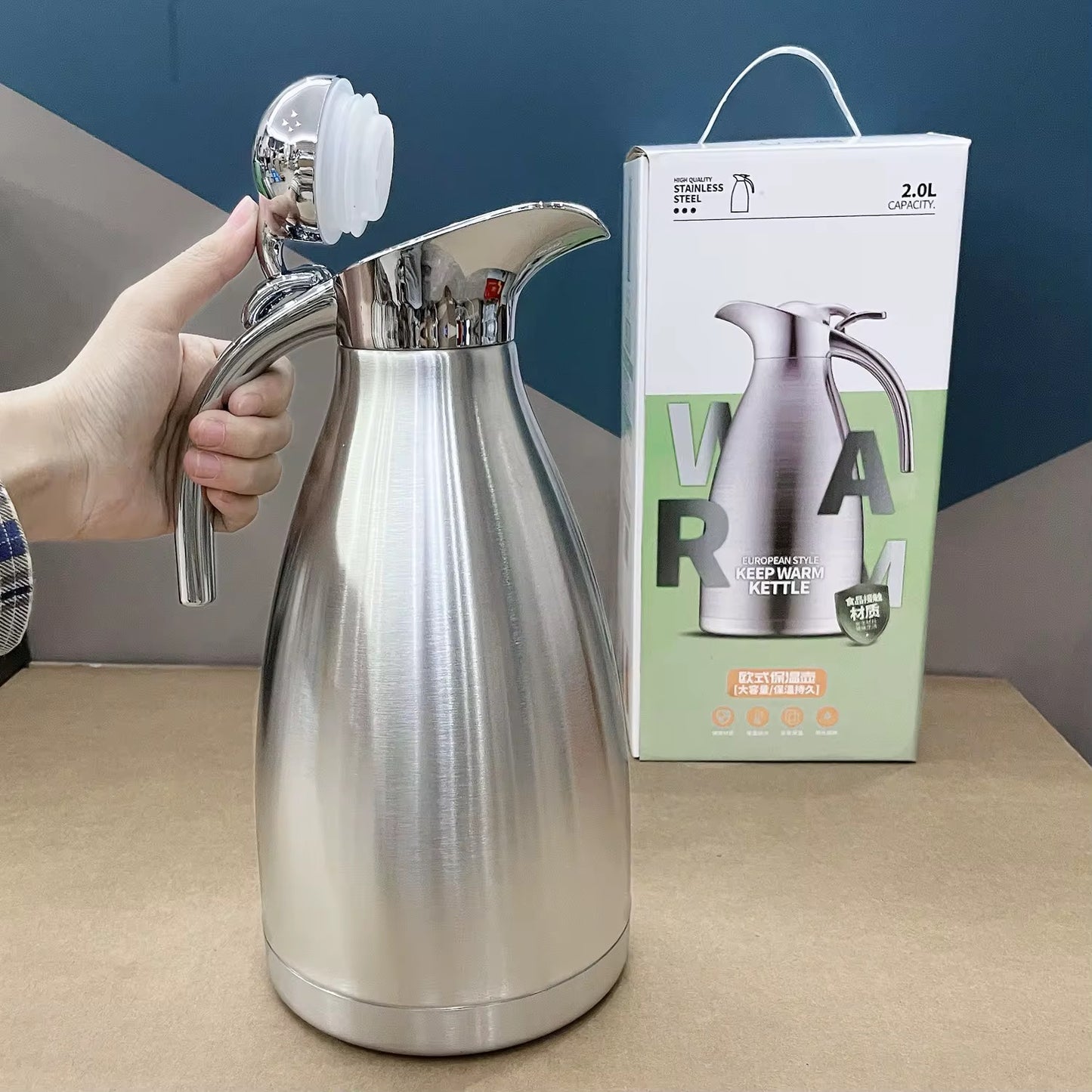 Stainless steel vacuum flask