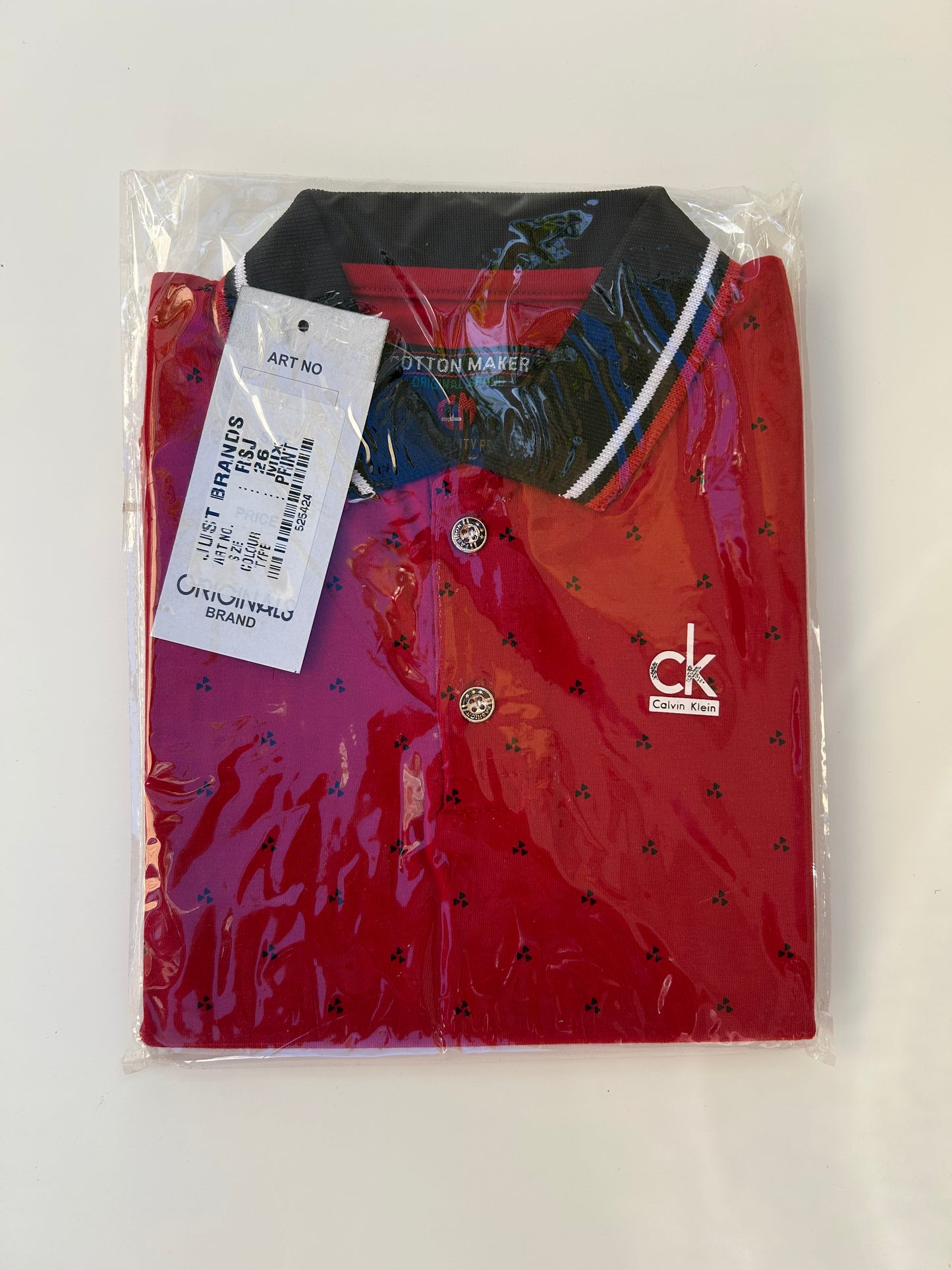 Cotton maker polo T-shirt